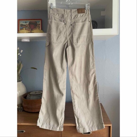 Madewell x MN Dye Studio Perfect Vintage Wide-Leg Carpenter Jean Size 26 - Picture 3 of 12